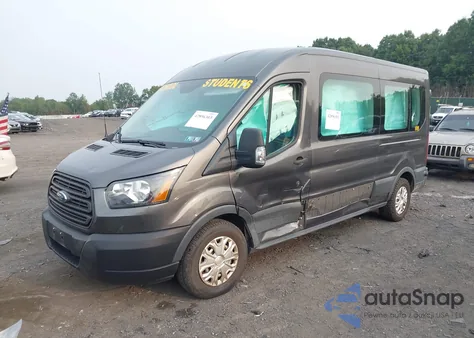 2017 Ford Transit-350 Xl z USA, uszkodzony, nr VIN 1FDZX2CM3HKB01526